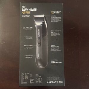 Manscaped Lawn Mower 4.0 Pro Grooming Tool - Black